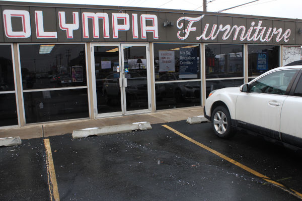 Olympia Furniture (Salt Lake Store) - Front Entrance off Redwood Road